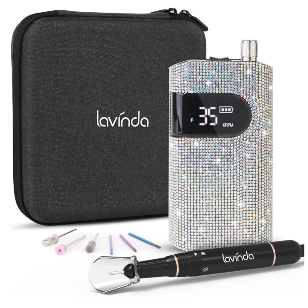 Lavinda Portable Electric Nail Drill Kit